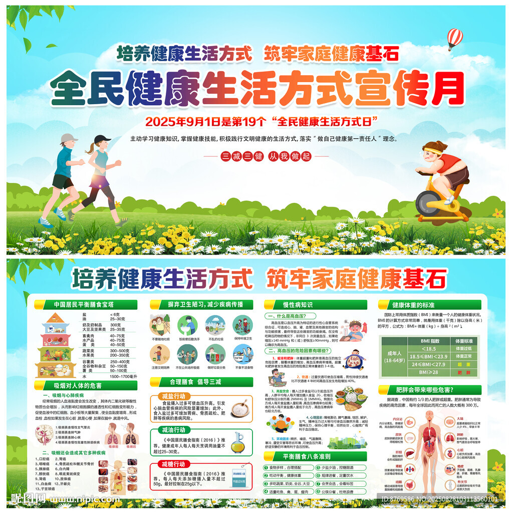 2025全民健康生活方式宣传月