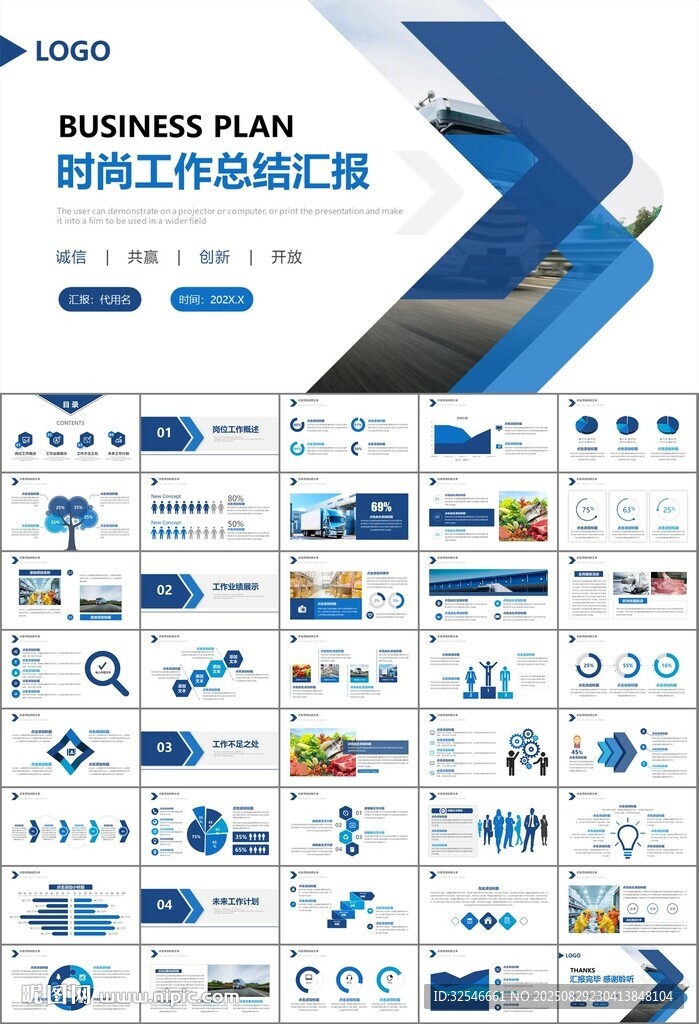 冷链物流运输行业总结计划ppt