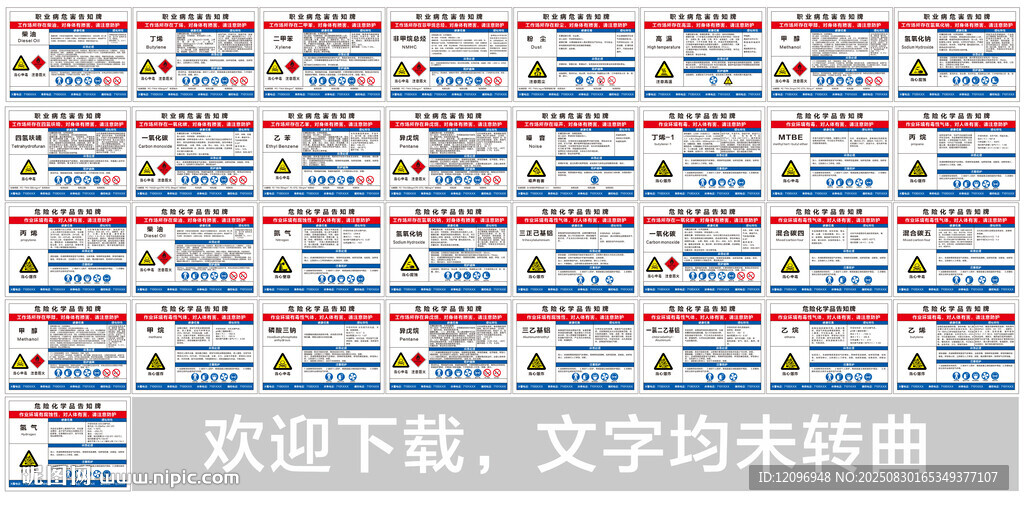 职业病危害告知牌