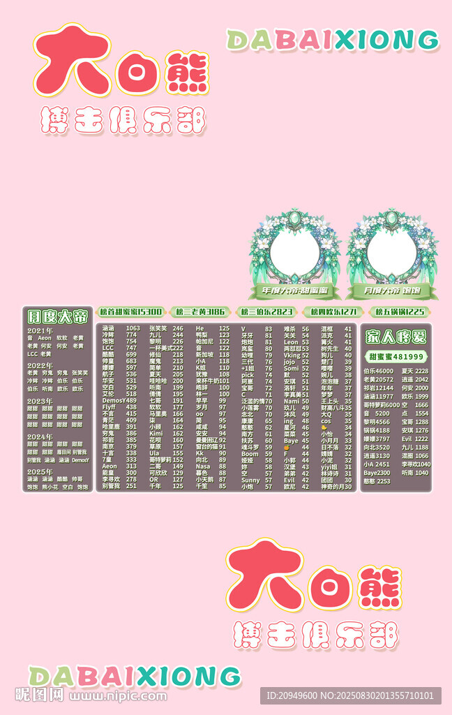 冠名海报设计