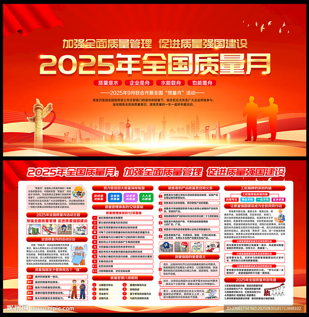 2025年质量月宣传栏