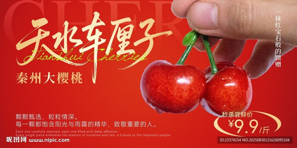 车厘子banner图