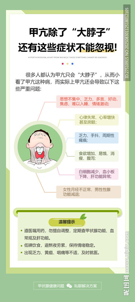 甲亢易被忽略的典型症状