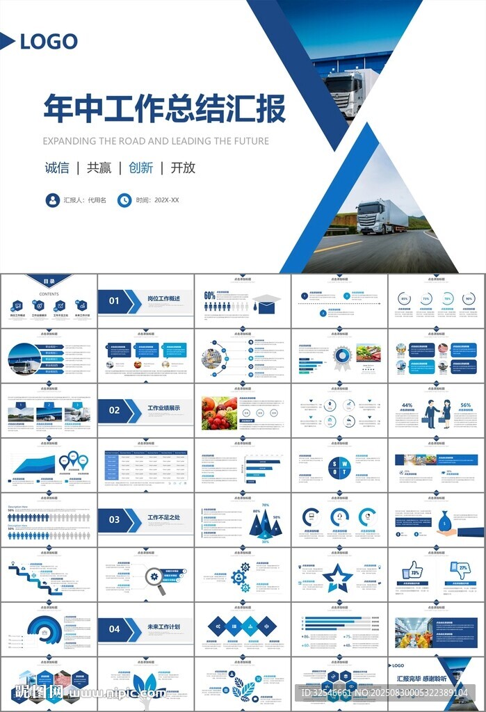 冷链物流运输行业总结计划ppt
