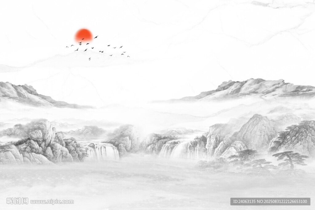 水墨山水