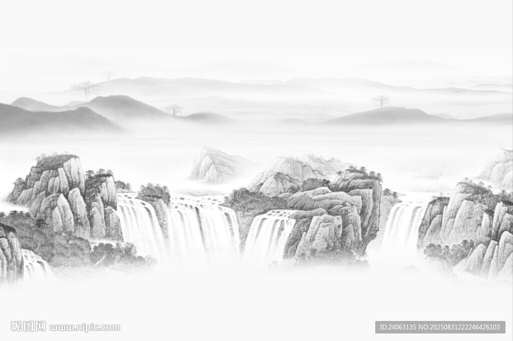 水墨山水