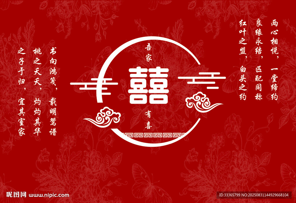 结婚背景