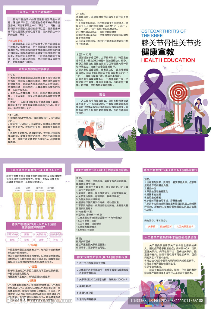 膝关节骨性关节炎健康教育