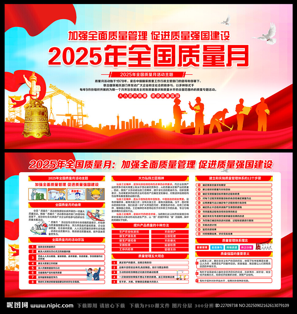 全国质量月知识宣传栏