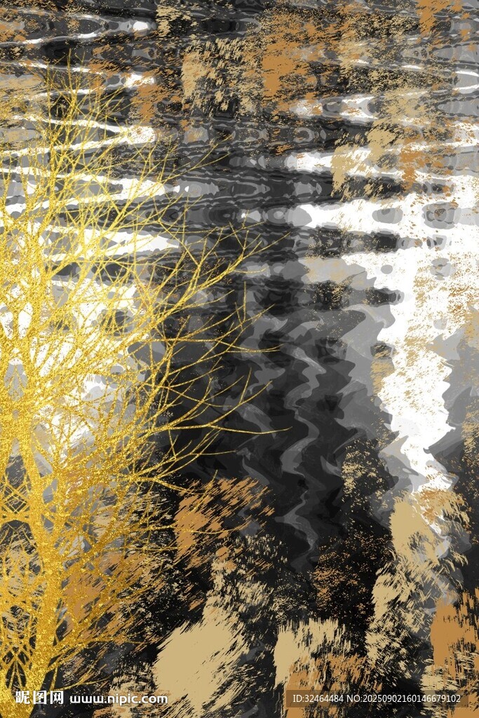 抽象油画