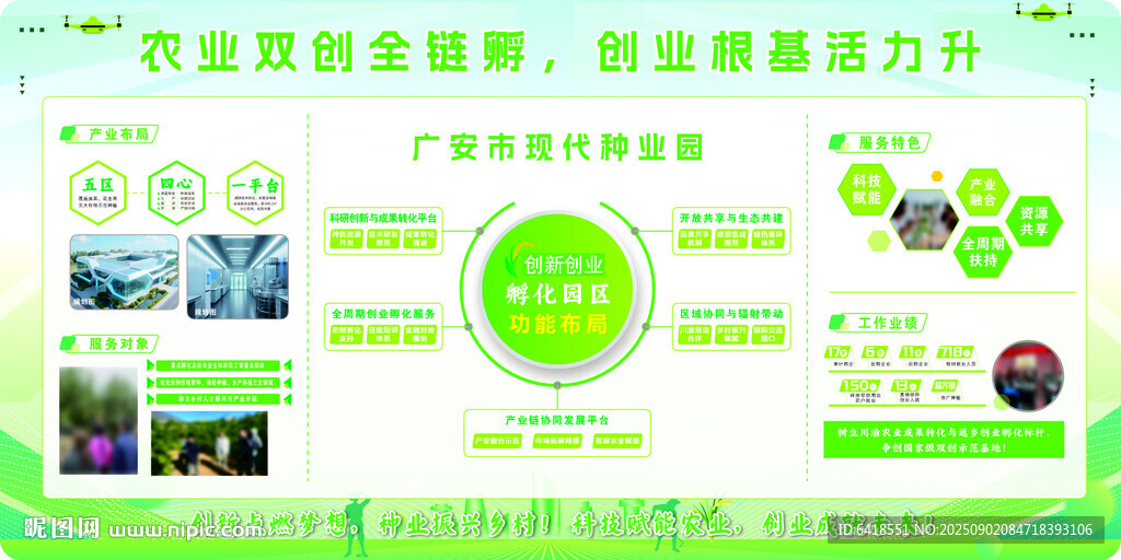 企业互联网创新宣传海报