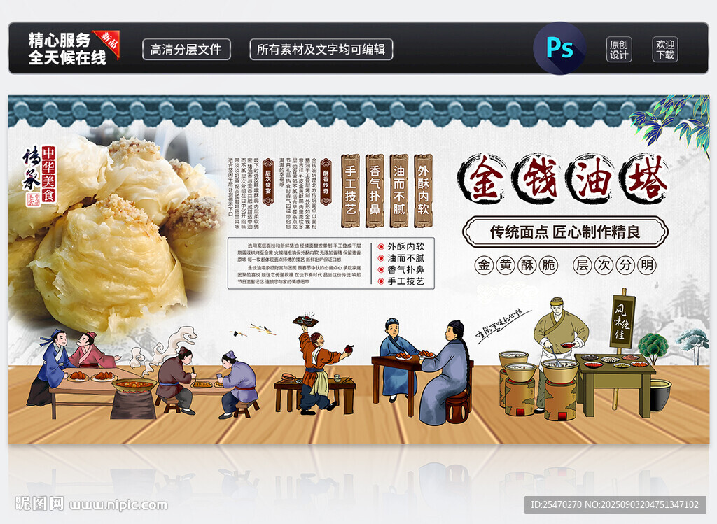 金钱油塔