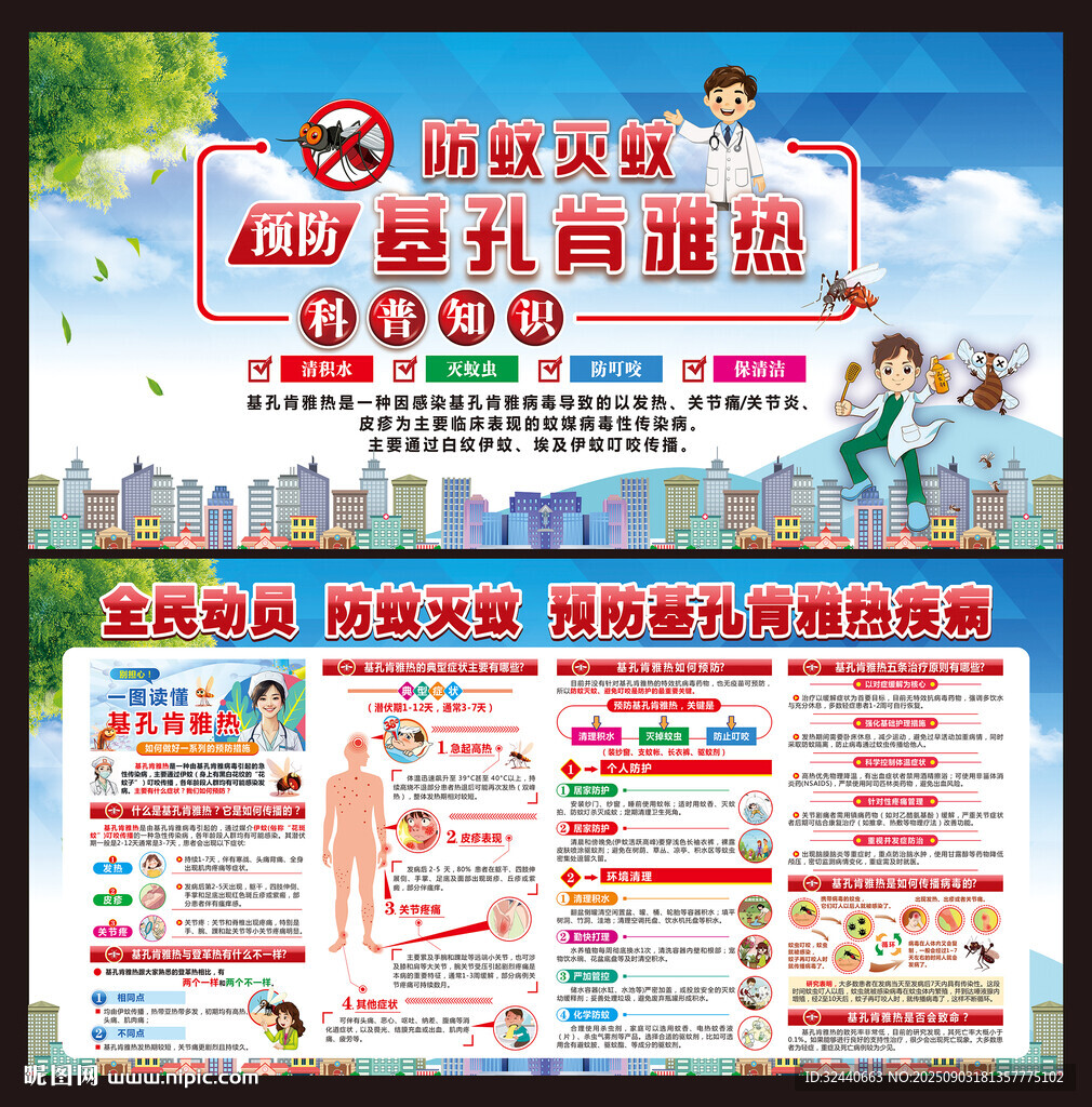 基孔肯雅热海报
