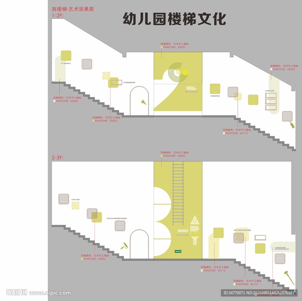 幼儿园楼梯文化