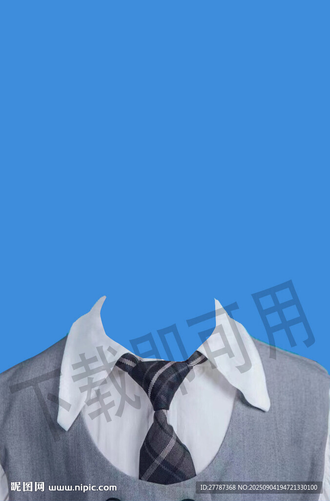 儿童证件照模板