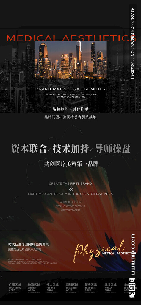 医美招商海报