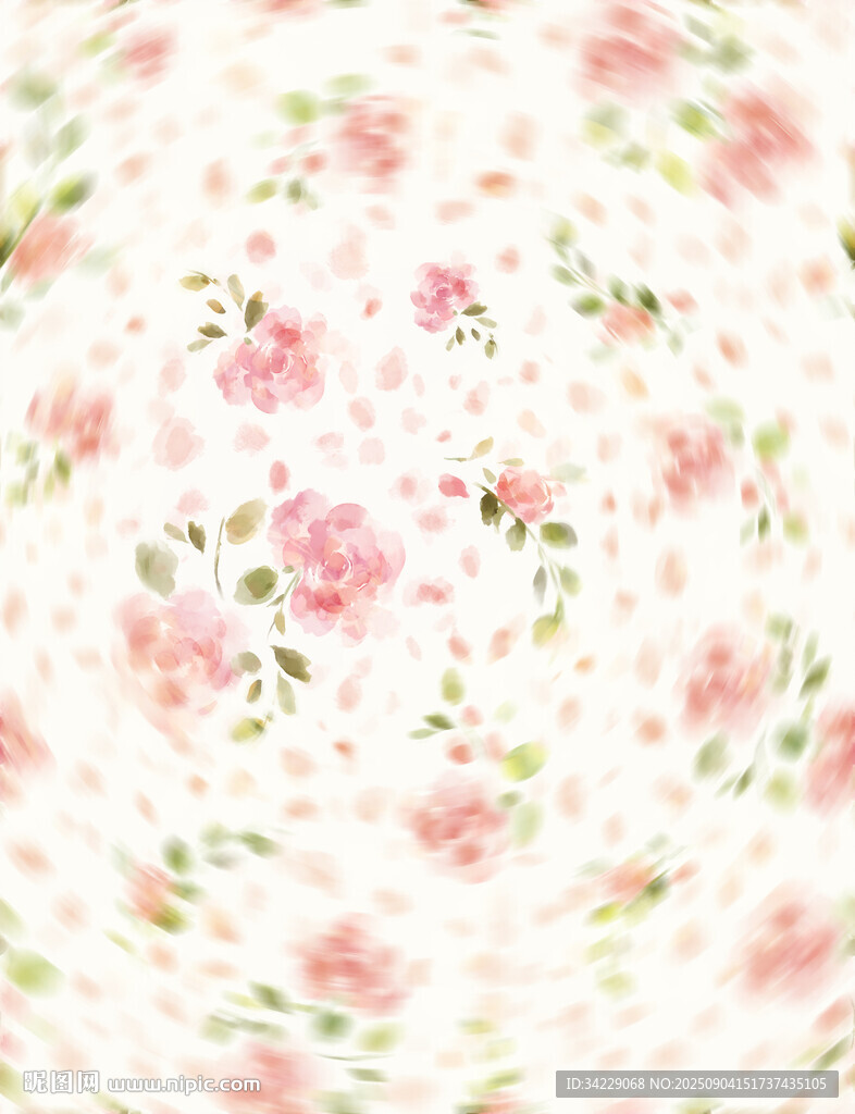 手绘花