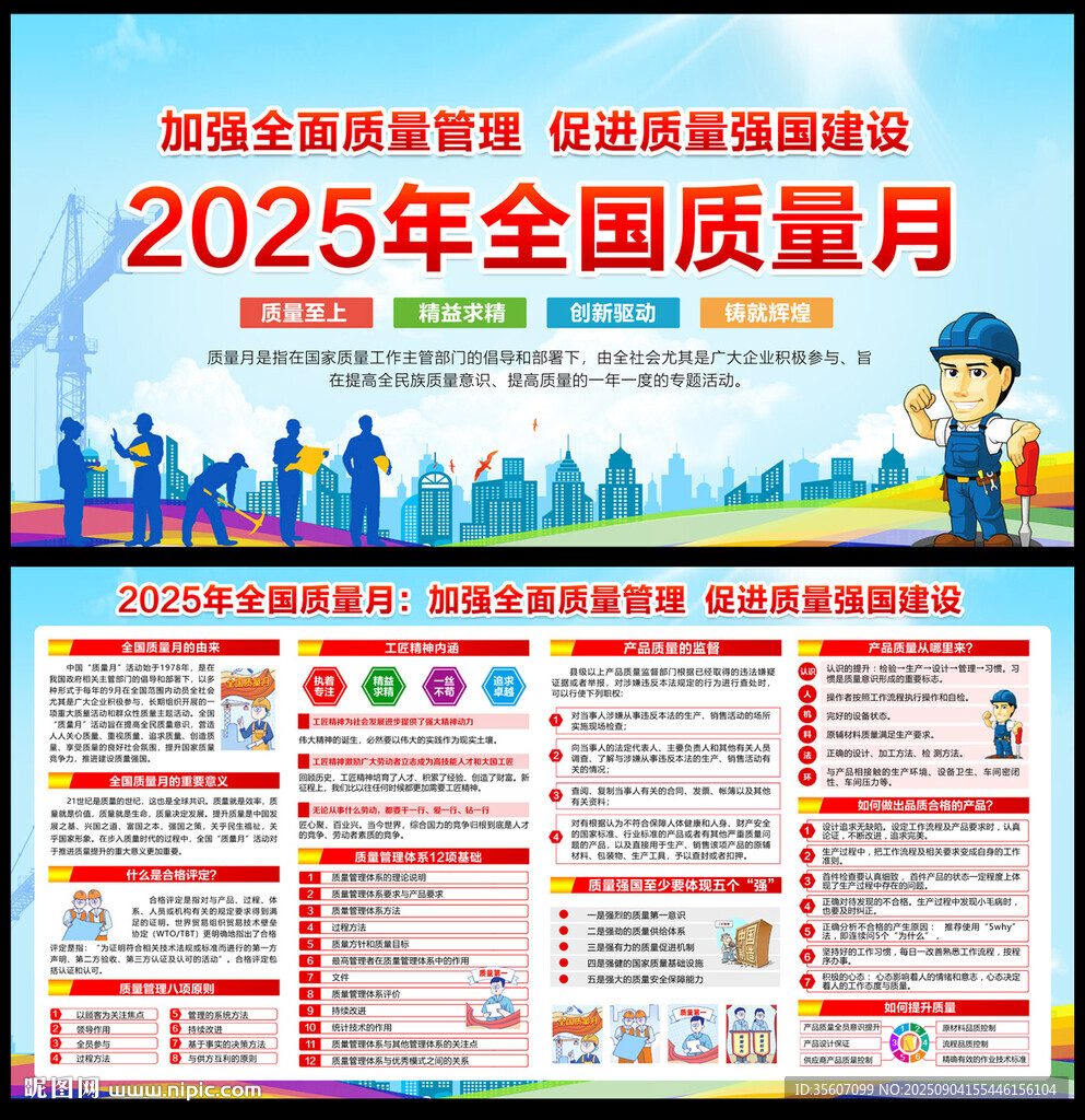 2025年质量月海报