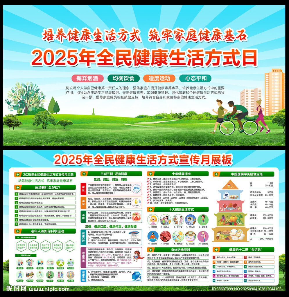 2025健康生活方式宣传月