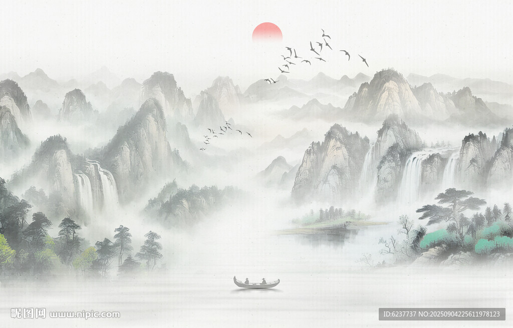 水墨山水