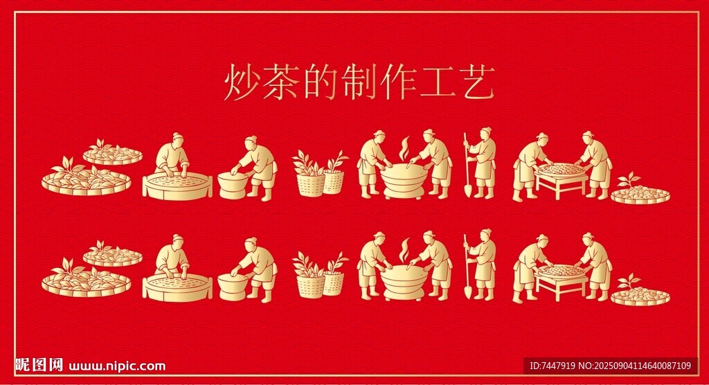 茶叶工艺制茶流程