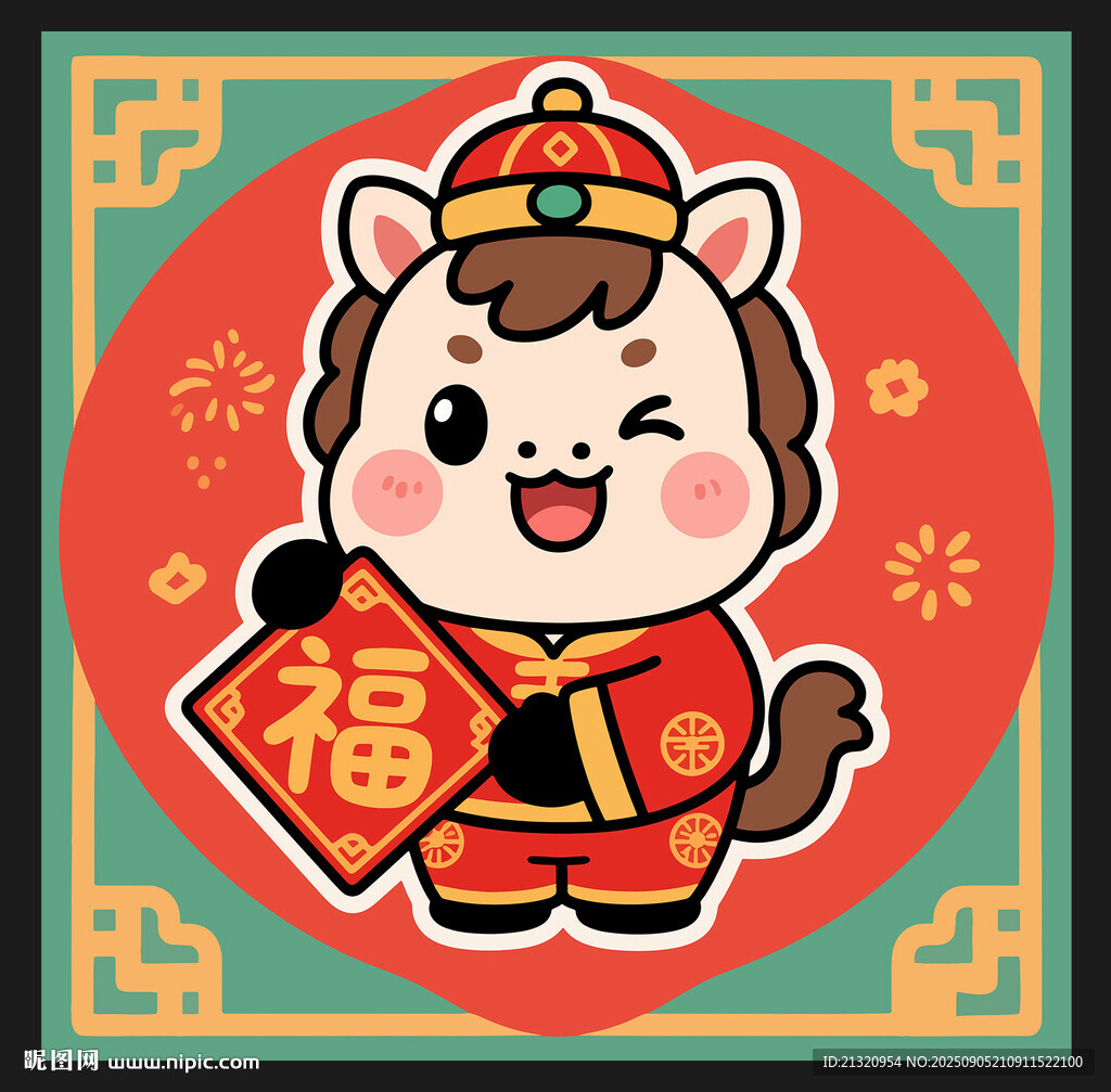 2026马年卡通形象