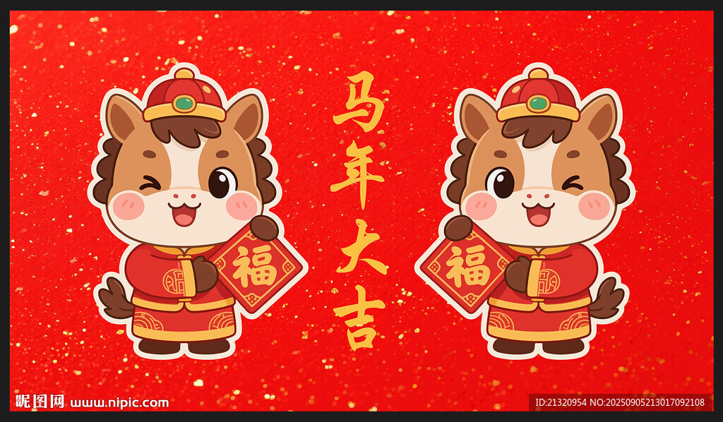2026马年卡通形象