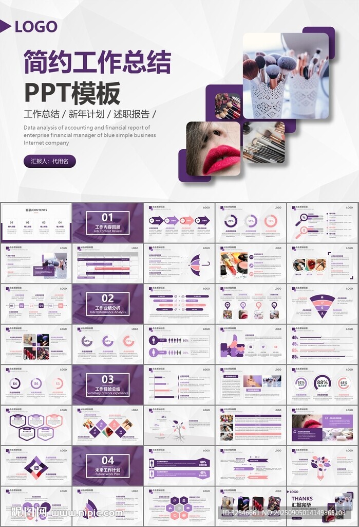 美容护肤行业宣传PPT