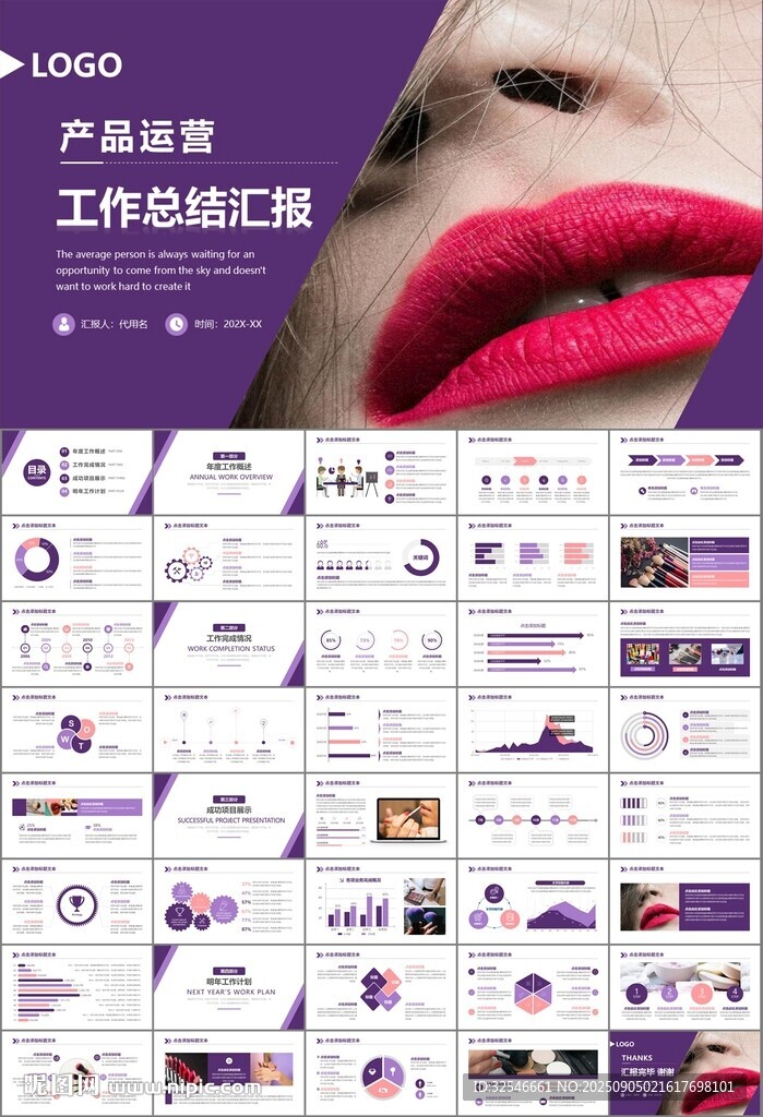 美容护肤行业宣传PPT