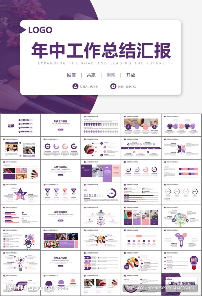 美容护肤行业宣传PPT