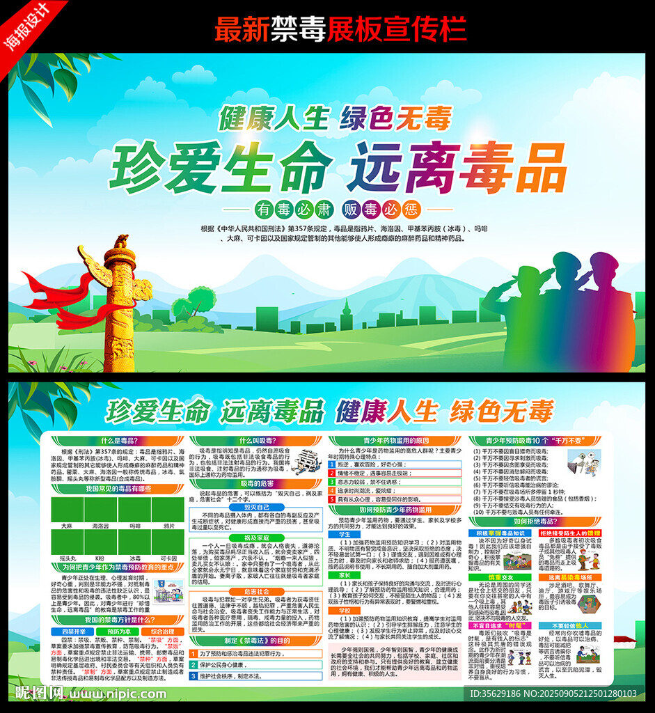 禁毒海报