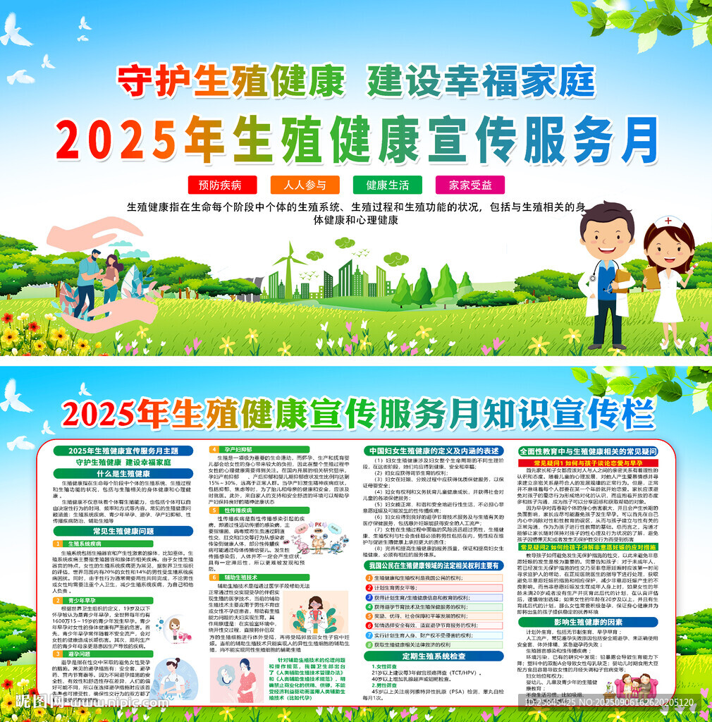 2025年生殖健康宣传服务月