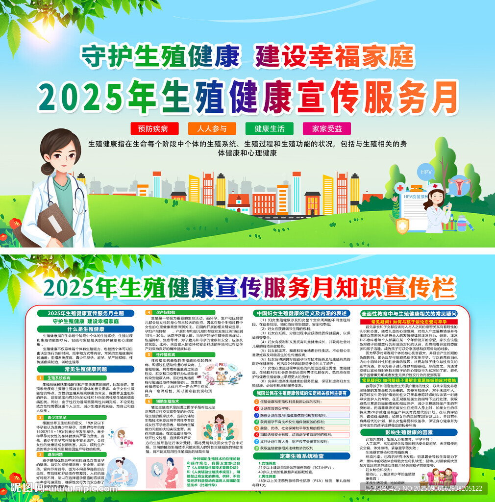 2025年生殖健康宣传服务月