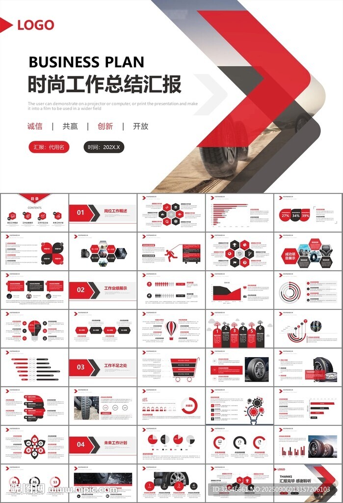 汽车轮胎生产行业总结计划宣传