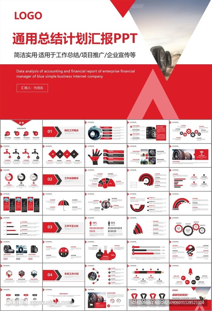 汽车轮胎生产行业总结计划宣传