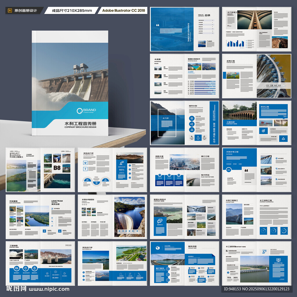 大坝宣传册 