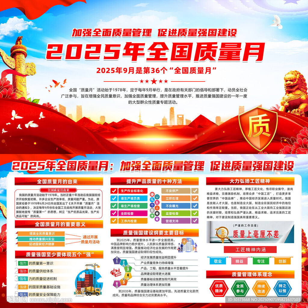 2025质量月宣传栏