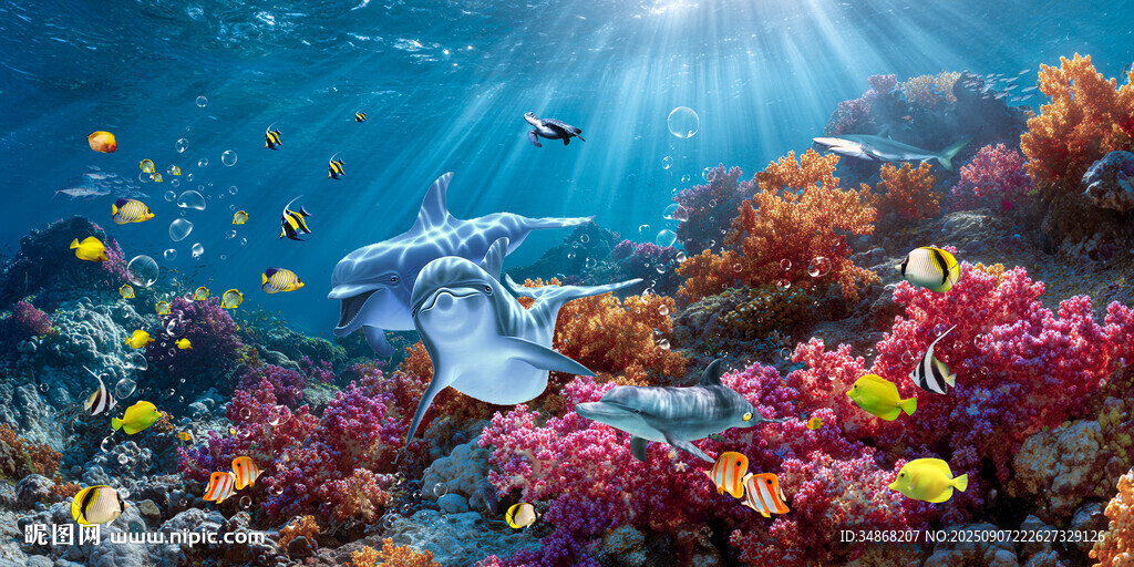 海底世界海底生物