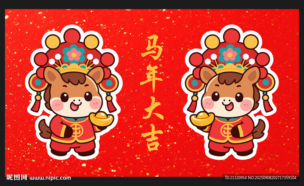 2026马年卡通形象