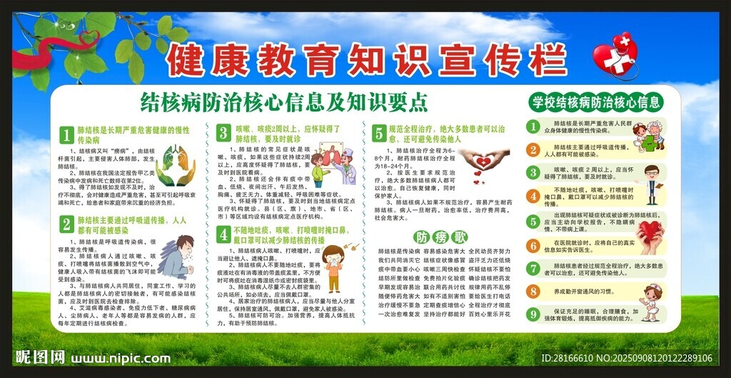 结核病日宣传栏