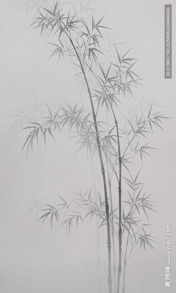 水墨竹子