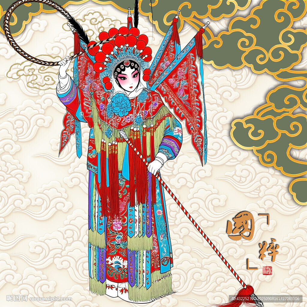 刀马旦京剧人物扮相