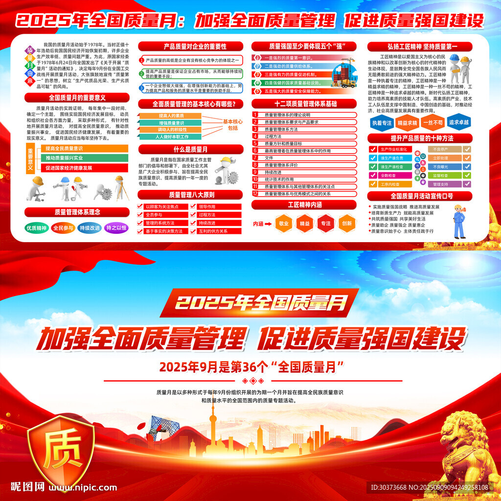 2025质量月宣传栏