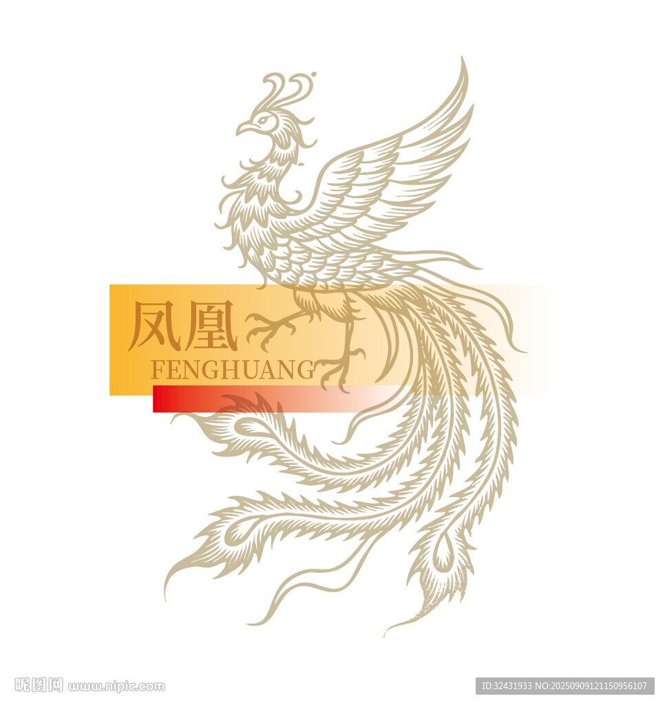 凤凰图案设计