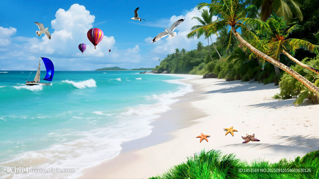 海滩