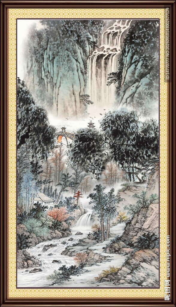 山水国画