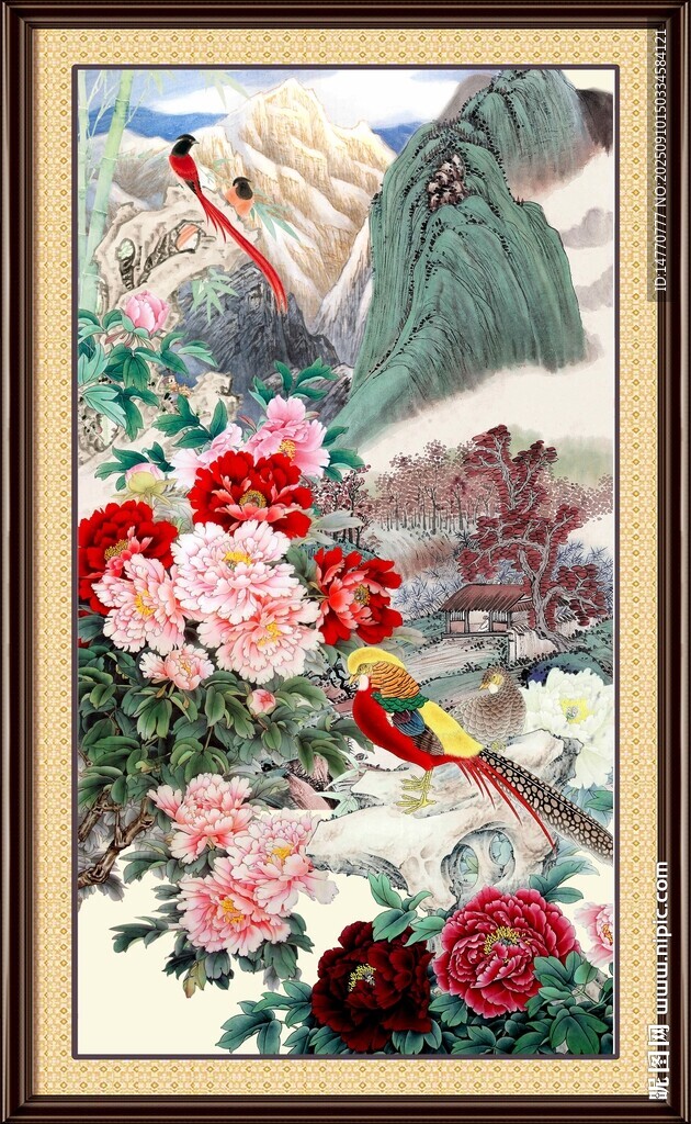 花鸟国画图