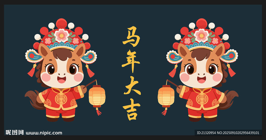 2026马年卡通