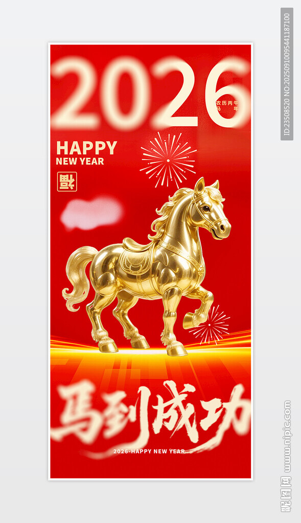 2026马年海报