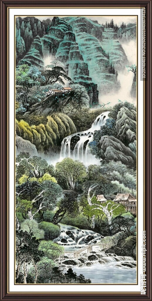 山水国画